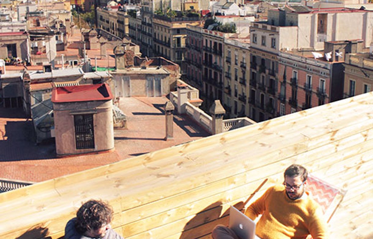Coworkings Penthouse Barcelona. Alquiler Ronda Sant Pere 52, Barcelona