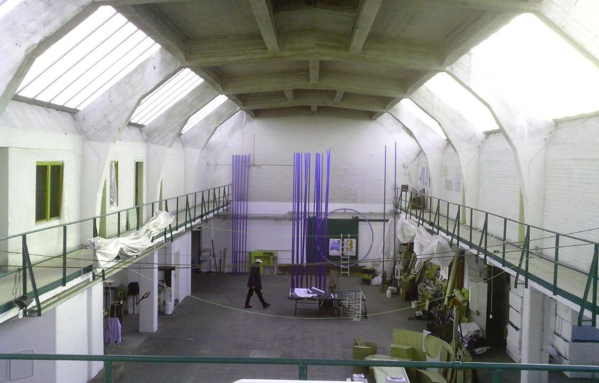 Estudio de arte para compartir y hacer exposiciones en Berlin. Emser Straße 17a 10719 Berlín