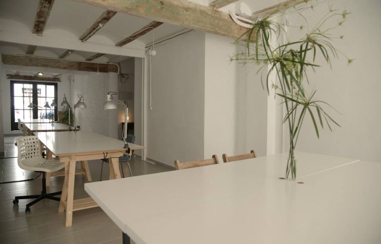Espacio coworking en Ruzafa Valencia. Nostromo coworking (con patio interior)