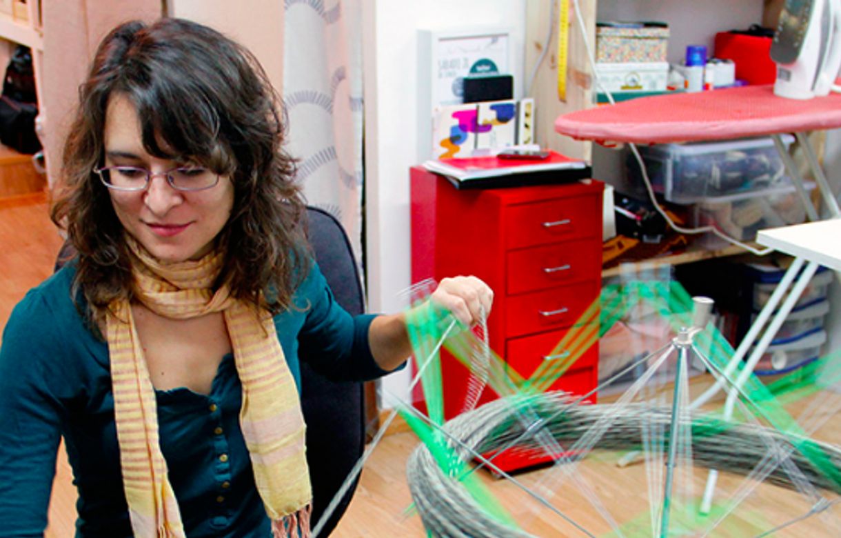 Alquiler estudio Madrid compartido por artistas y artesanos en Lavapiés