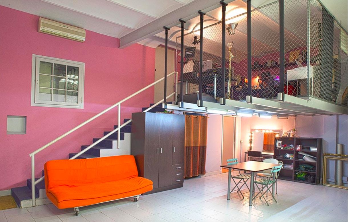 Estudio de fotografía en alquiler con ciclorama