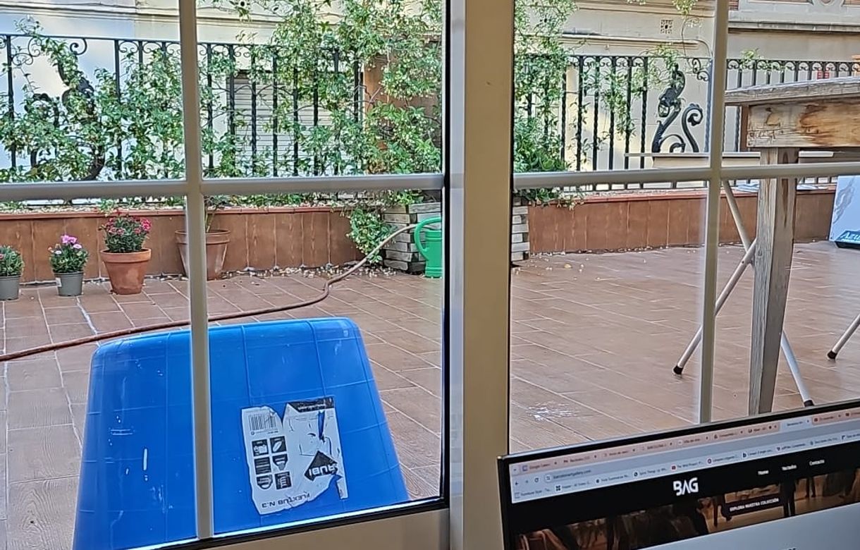 Alquiler estudio en Gracia con terraza