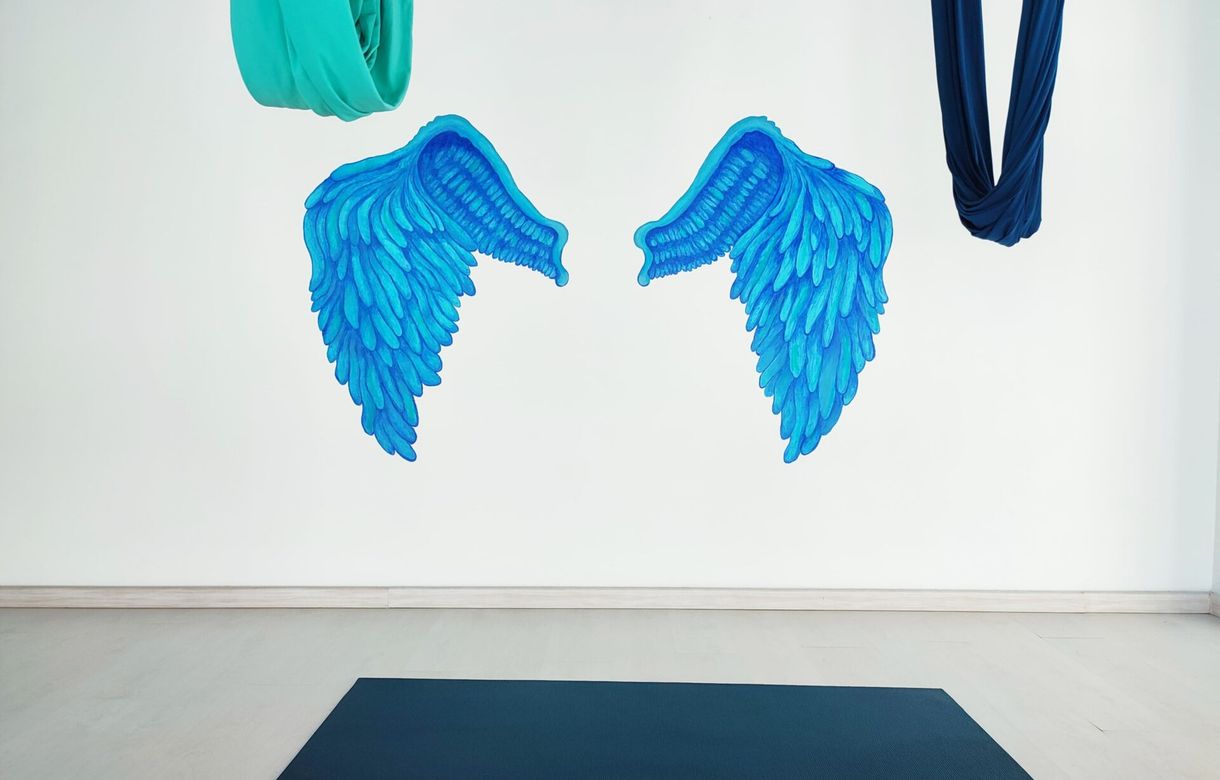 Sala de yoga para profesionales y talleres