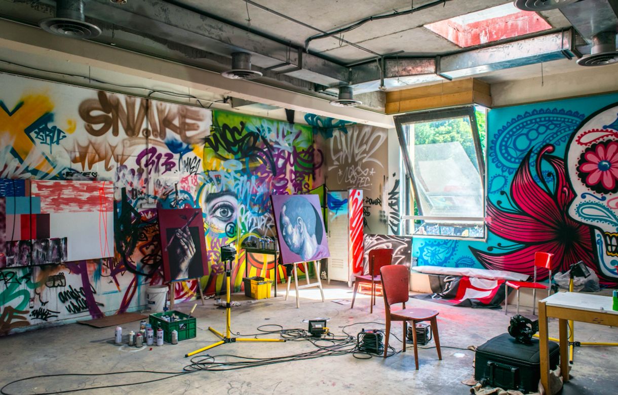 Estudio creativo Madrid | Estudio de artistas Carabanchel