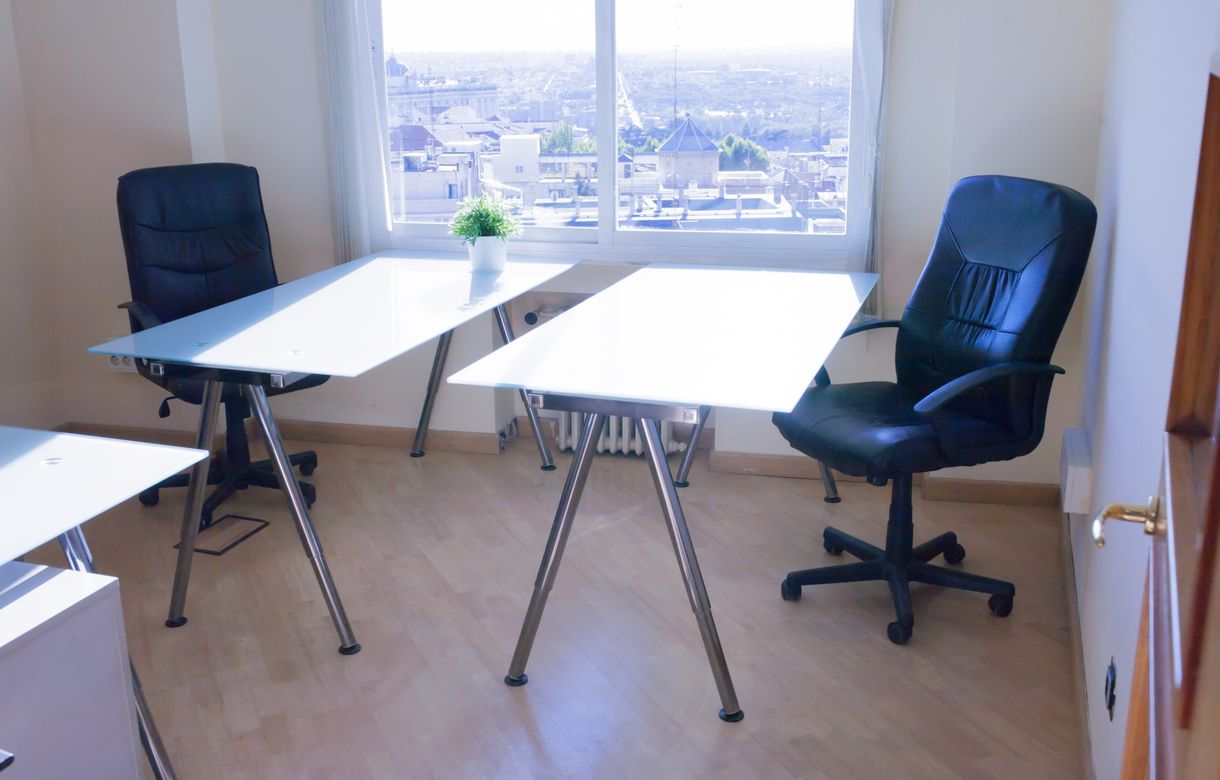 Alquiler en la Gran Vía de Madrid de oficinas y espacios de trabajo