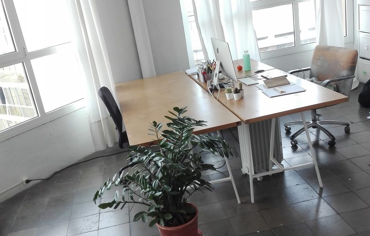 Estudio de diseño compartido en Barcelona