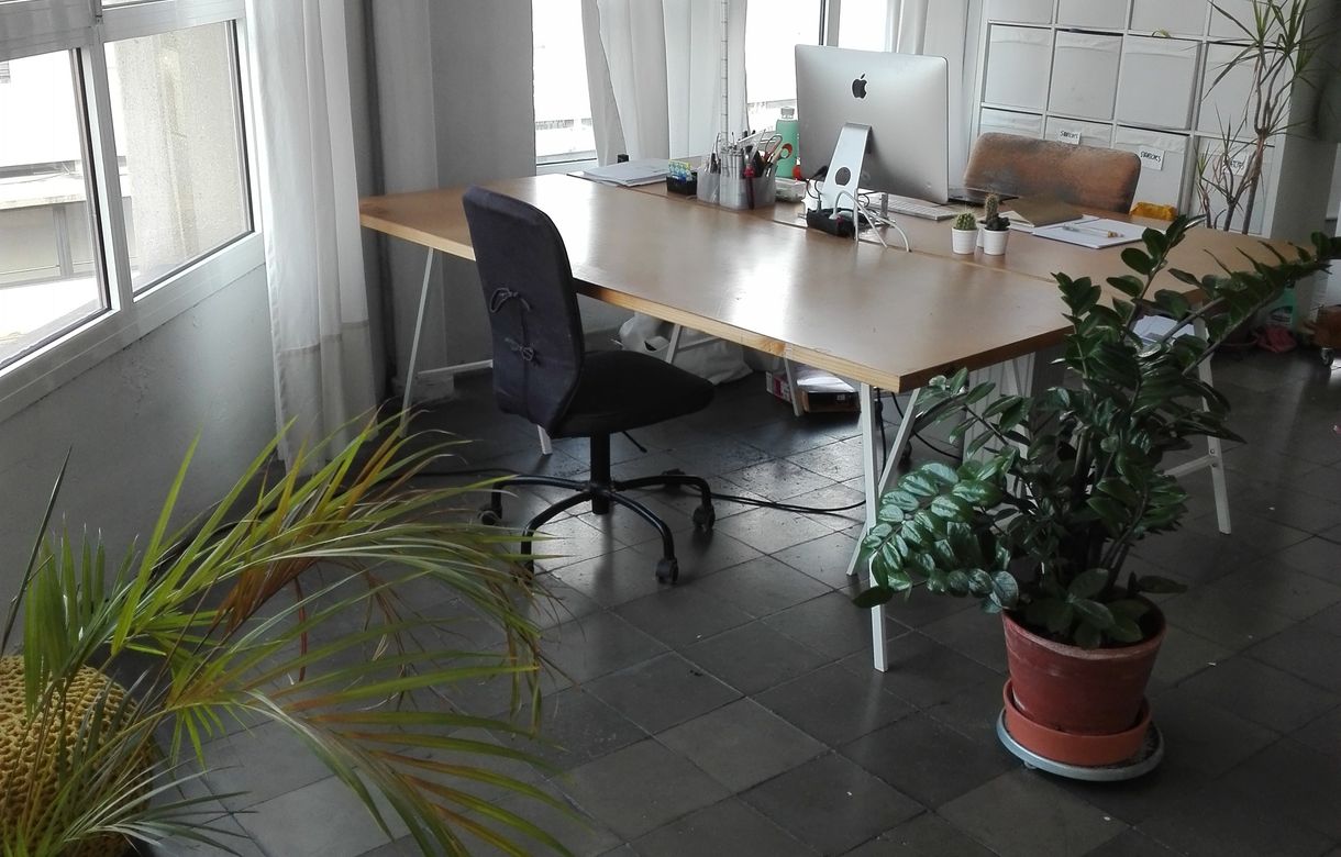 Estudio de diseño compartido en Barcelona
