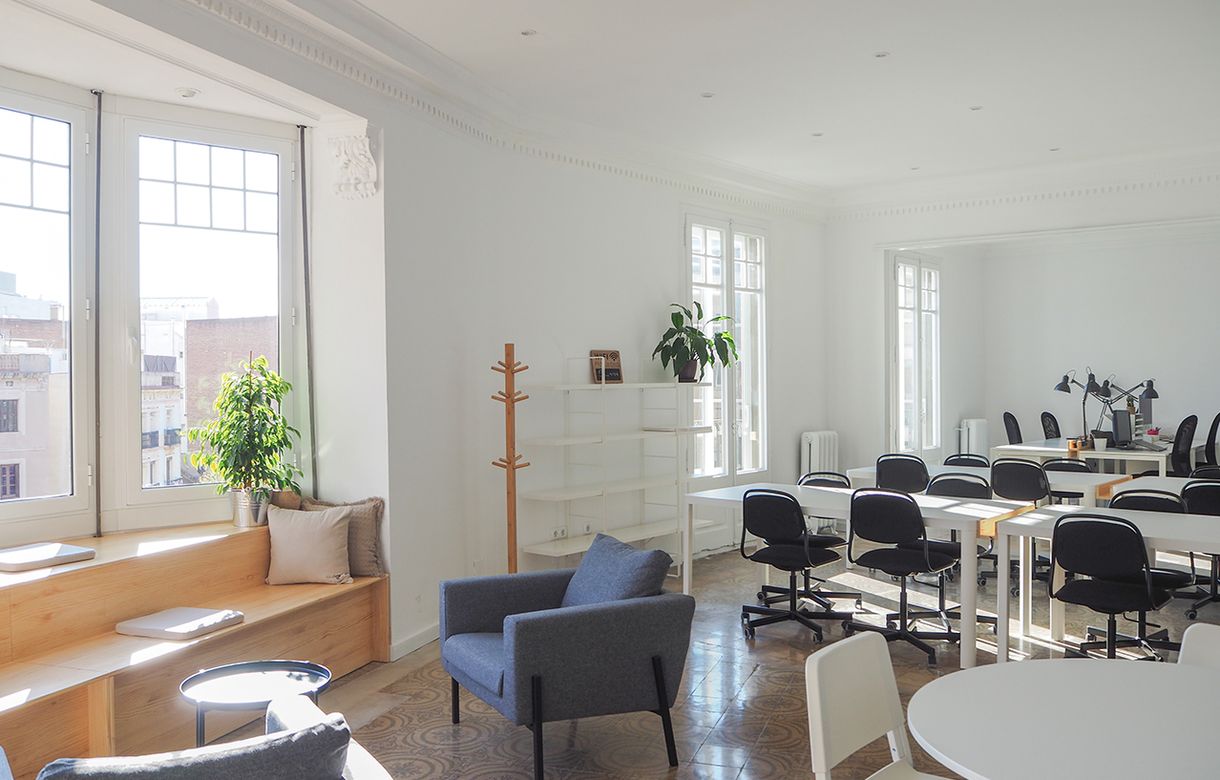 Alquiler oficinas Barcelona + Coworking | Eixample Dreta