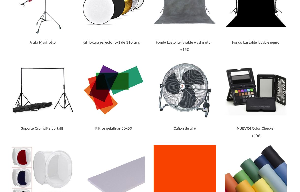 Estudio fotográfico de alquiler | Lumiere Estudio