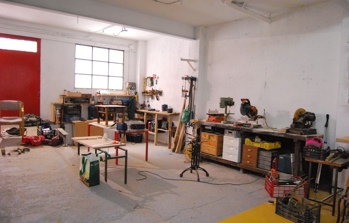 Taller en Madrid compartido | Ofrecemos espacios para artesanos /carpinteria / herrería
