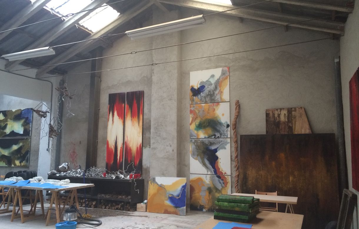 Estudio diáfano compartido  | Pintura | Escultura | Actividad artística