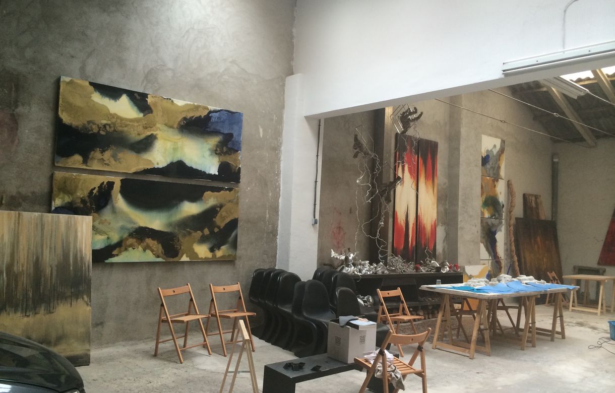 Estudio diáfano compartido  | Pintura | Escultura | Actividad artística