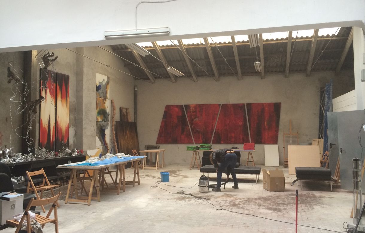 Estudio diáfano compartido  | Pintura | Escultura | Actividad artística