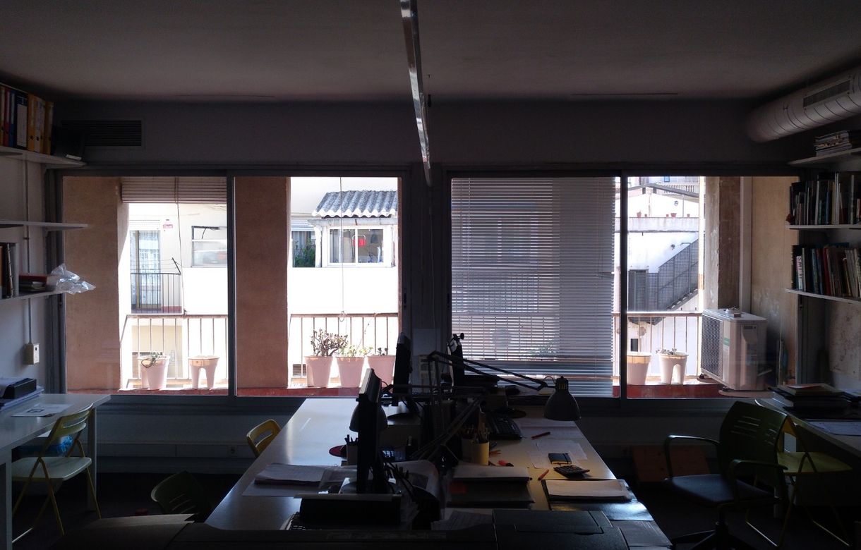 Despacho compartido de arquitectos en Sant Gervasi