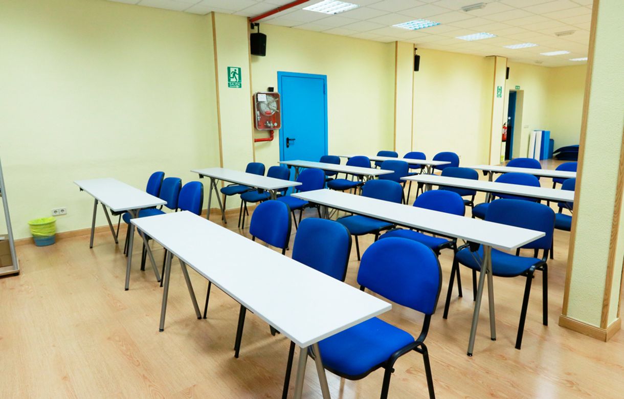Alquiler aulas para formación Madrid o congresos