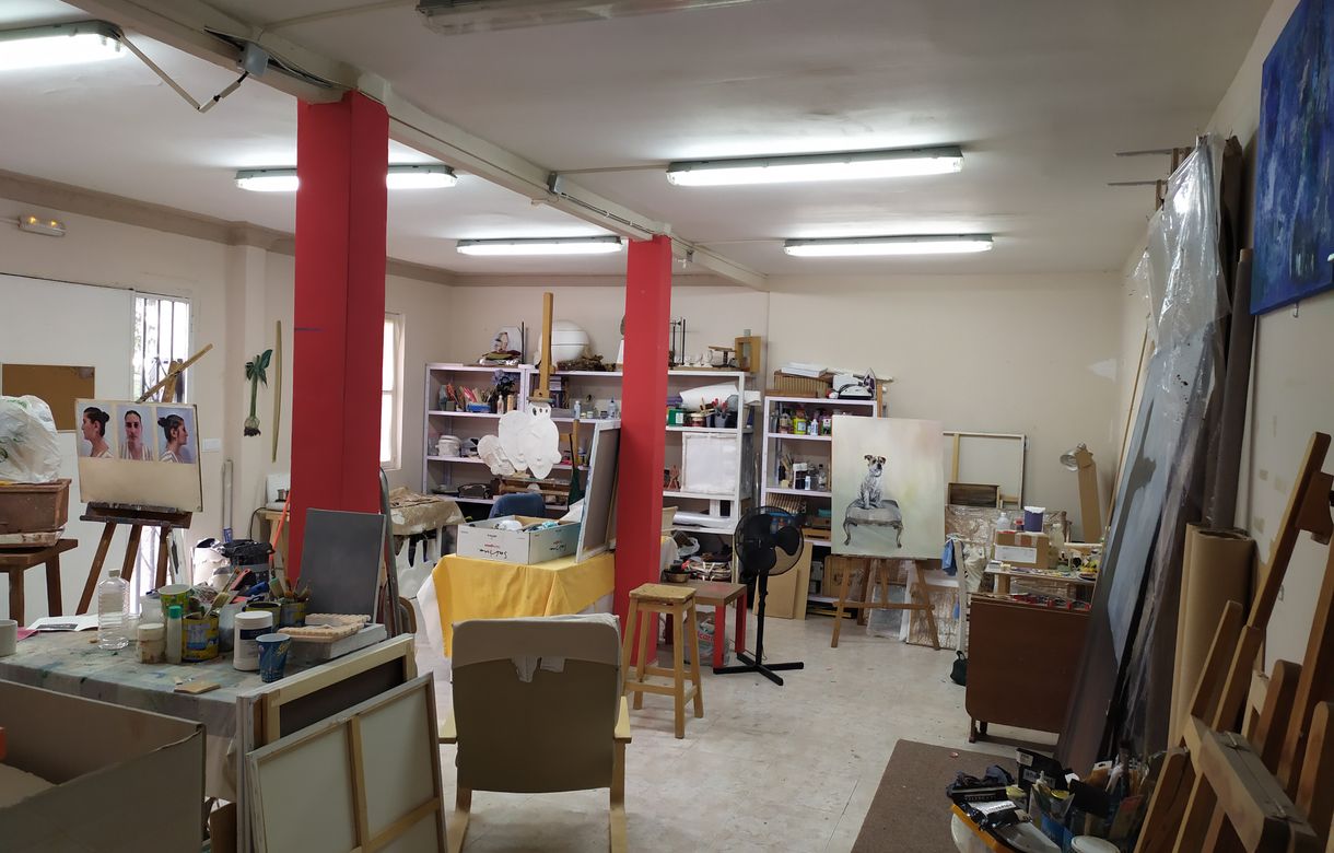 Taller compartido en Paseo de la Habana