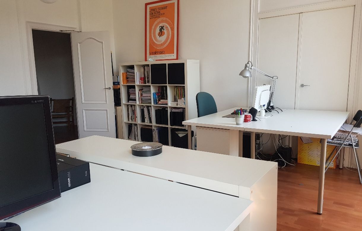 Oficina compartida en el Eixample