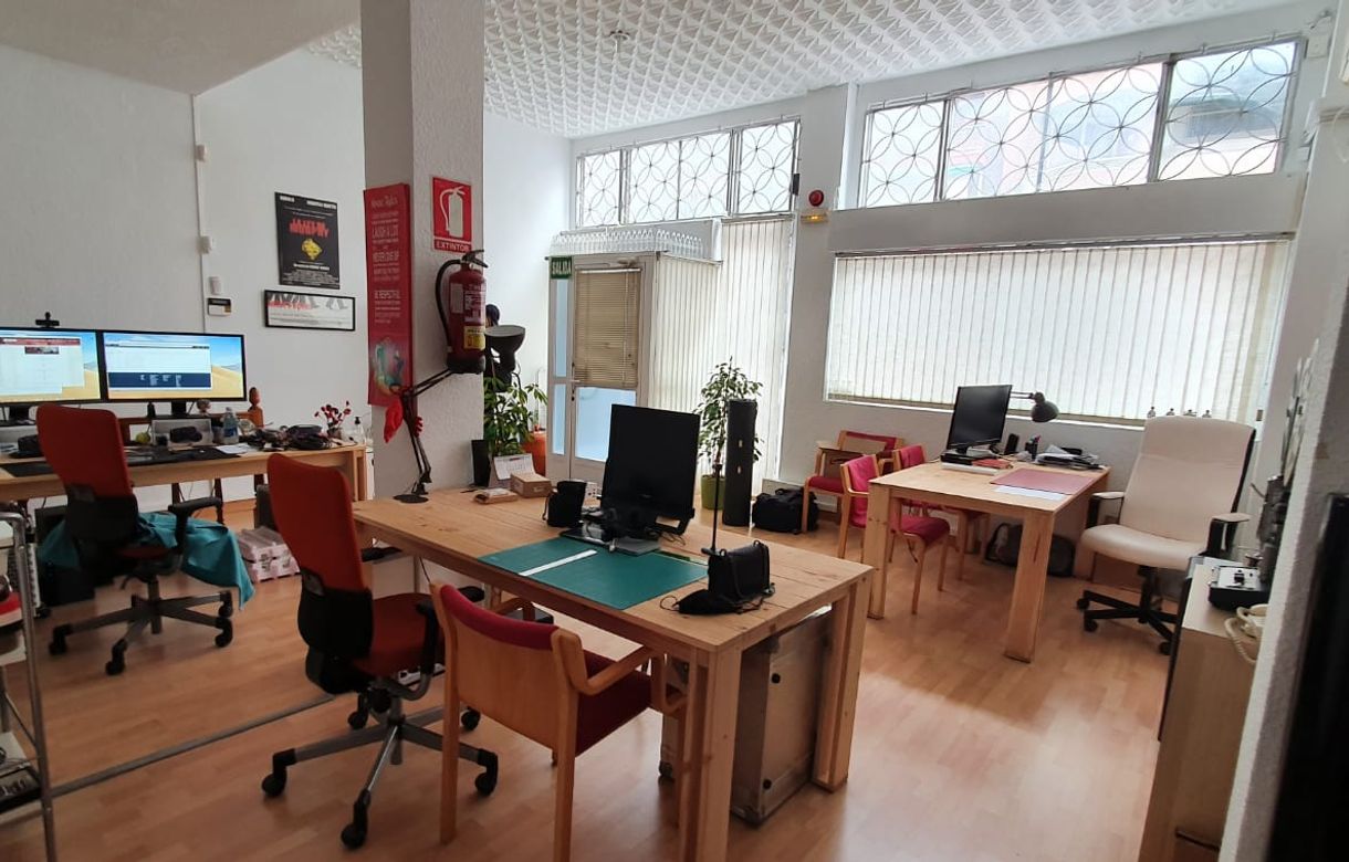 Alquiler oficina - Coworking | Parte inferior con estudio en alquiler