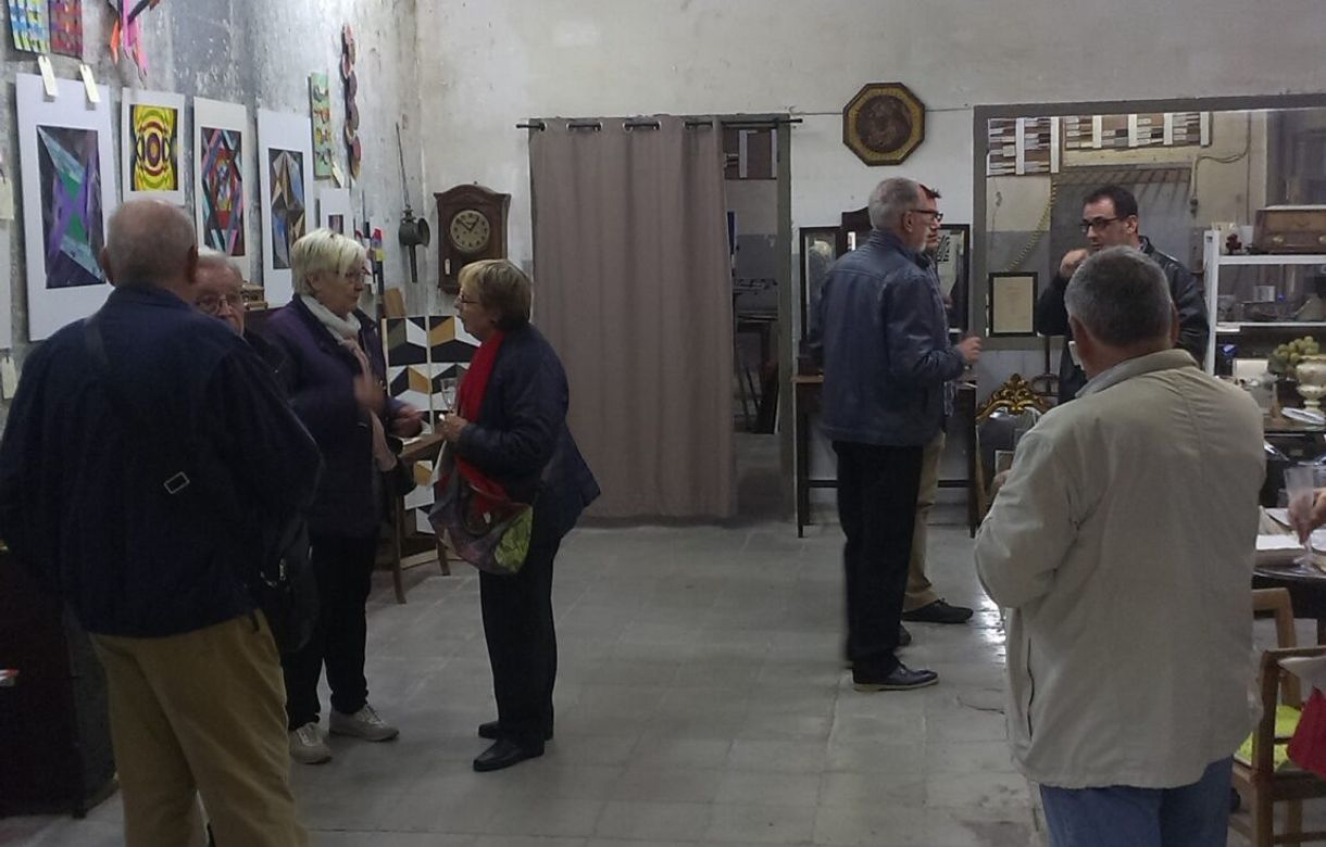 Estudio para artista en taller