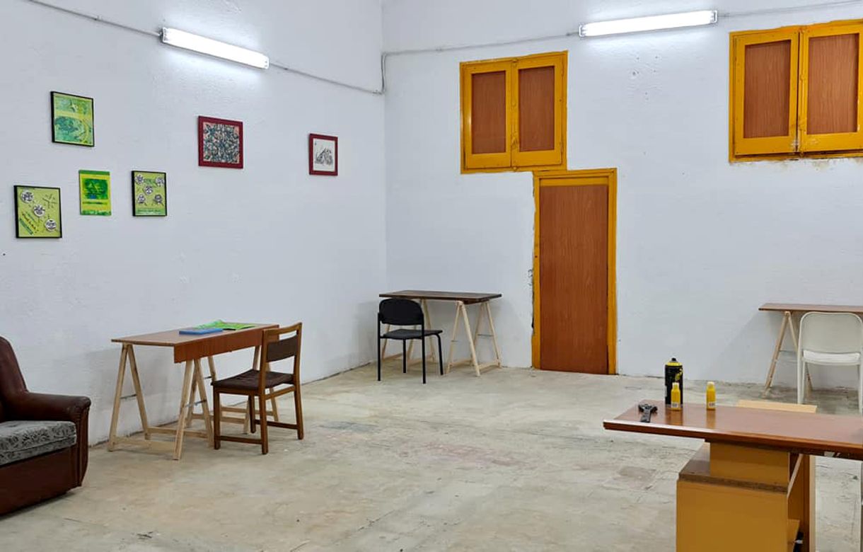 Espacio compartido artistas