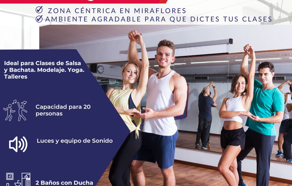 Alquiler de salón de baile lima por hora