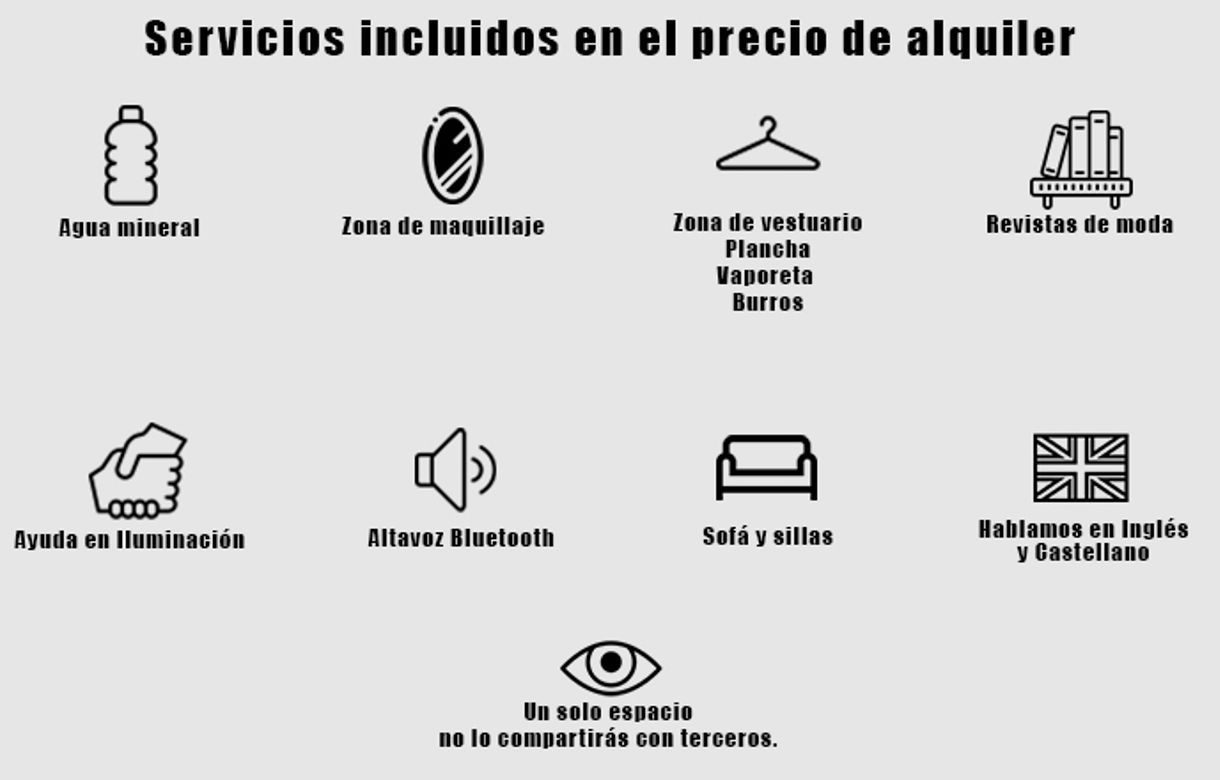 Estudio fotográfico de alquiler | Lumiere Estudio