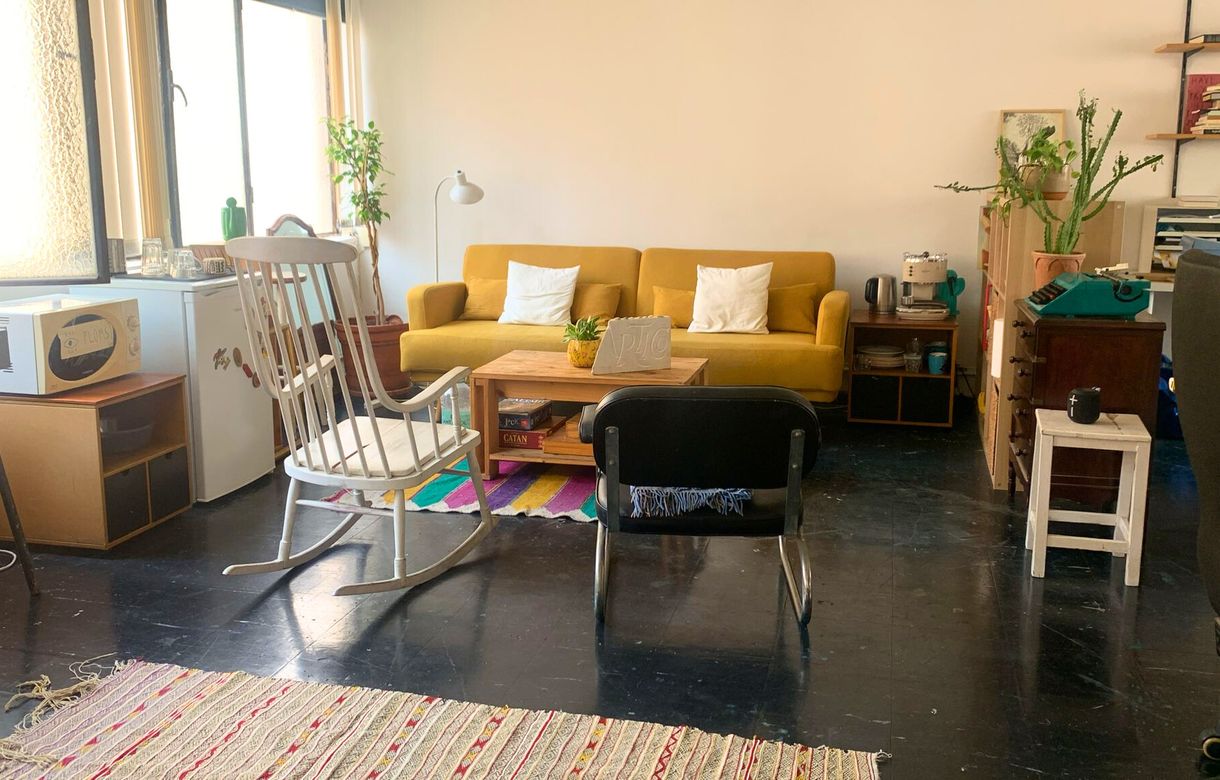 Coworking de Artistas Gracia • Grandes espacios