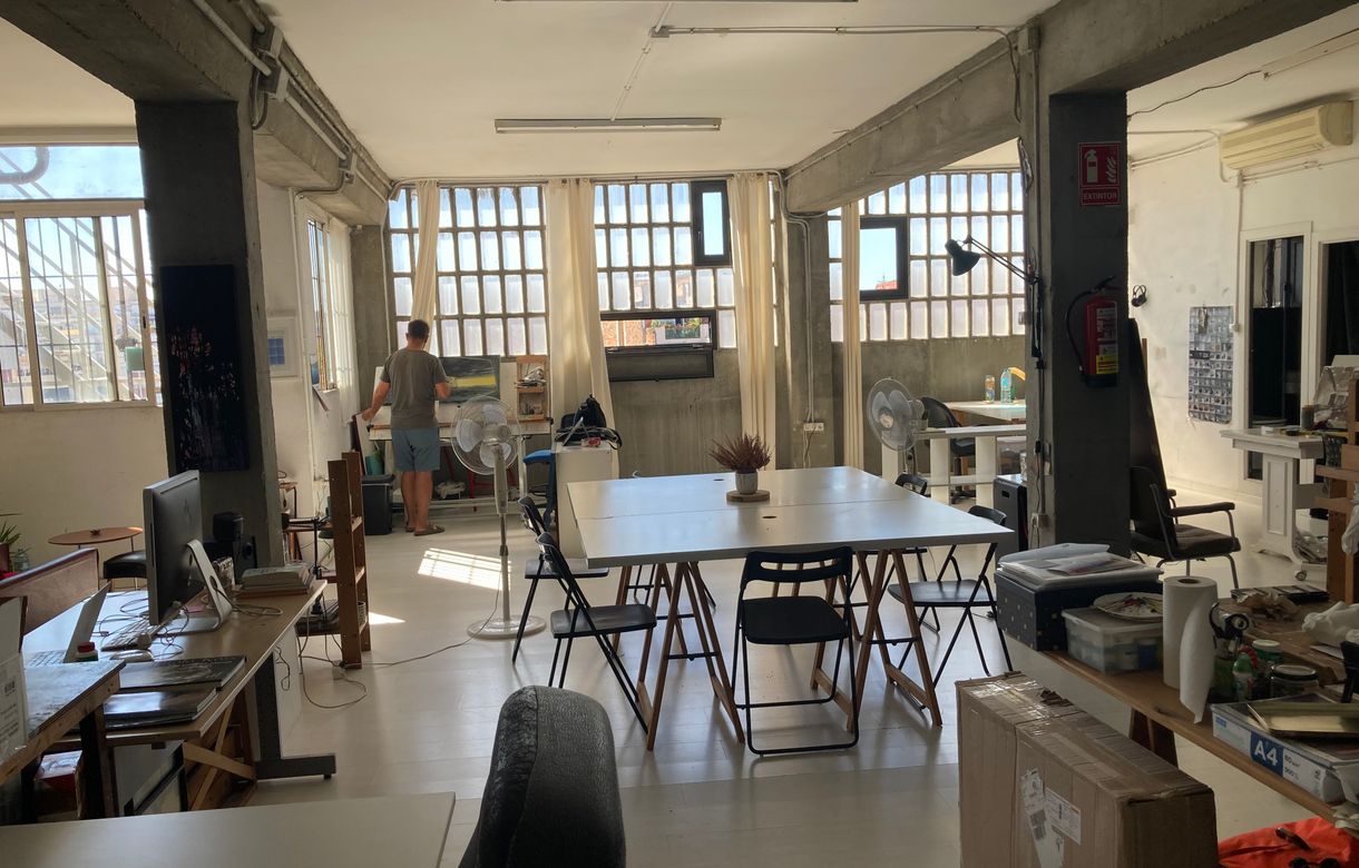 Coworking creativo en Ático luminoso.