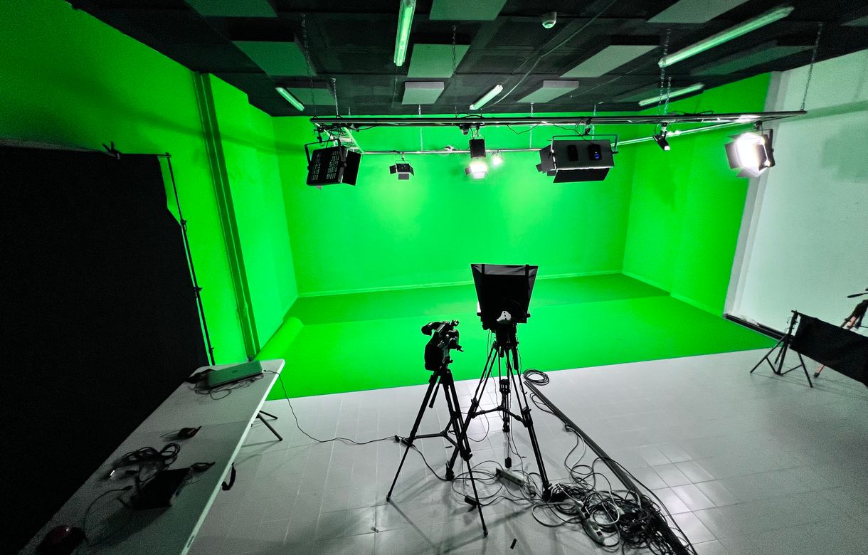 Alquiler Plató Croma en Casting Voz