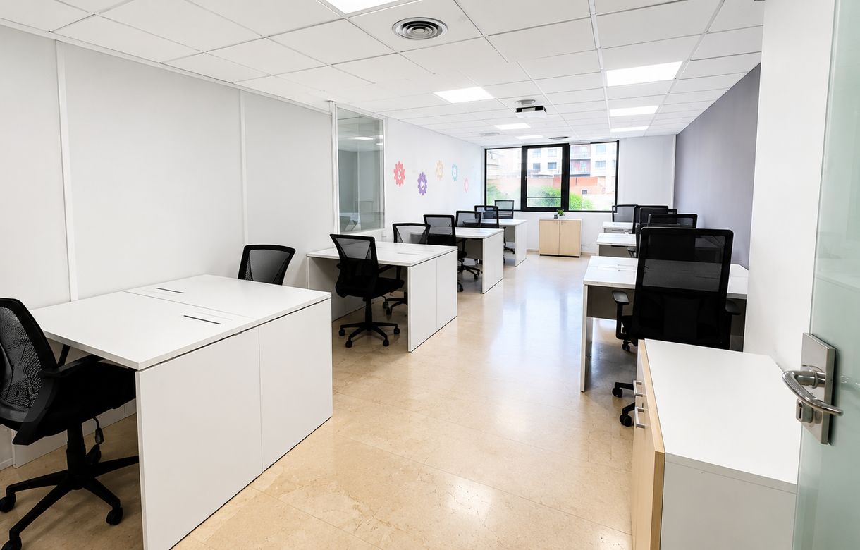 Alquiler oficinas Valencia centro | OFICINA DE (38m²) HASTA 14 PUESTOS DE TRABAJO