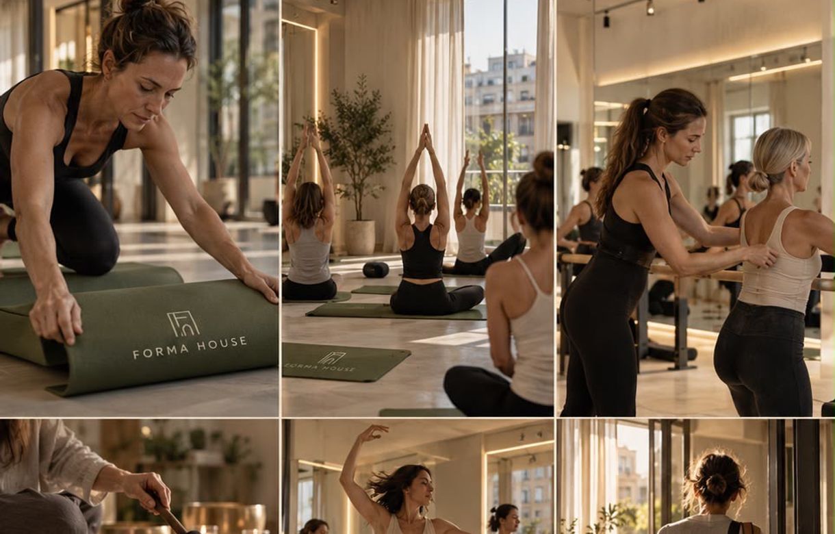 Alquiler de salas por horas en Madrid frente al Retiro. Sala de 57 m² para yoga, Pilates, barre, danza y meditación, con bonos y franjas fijas. - Image 2